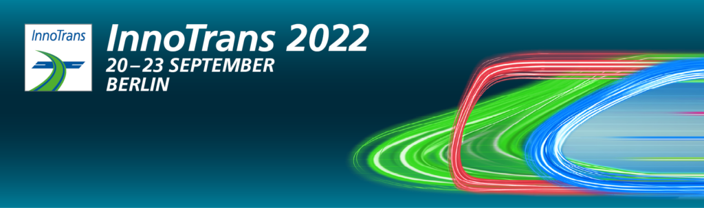 Banner Innotrans 2022, 20-23 September, Berlin
